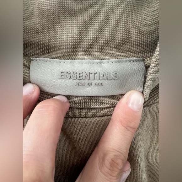 Fear Of God Essentials Mock Neck French Terry Pullover Sweater (Size XS) - Picture 10 of 10